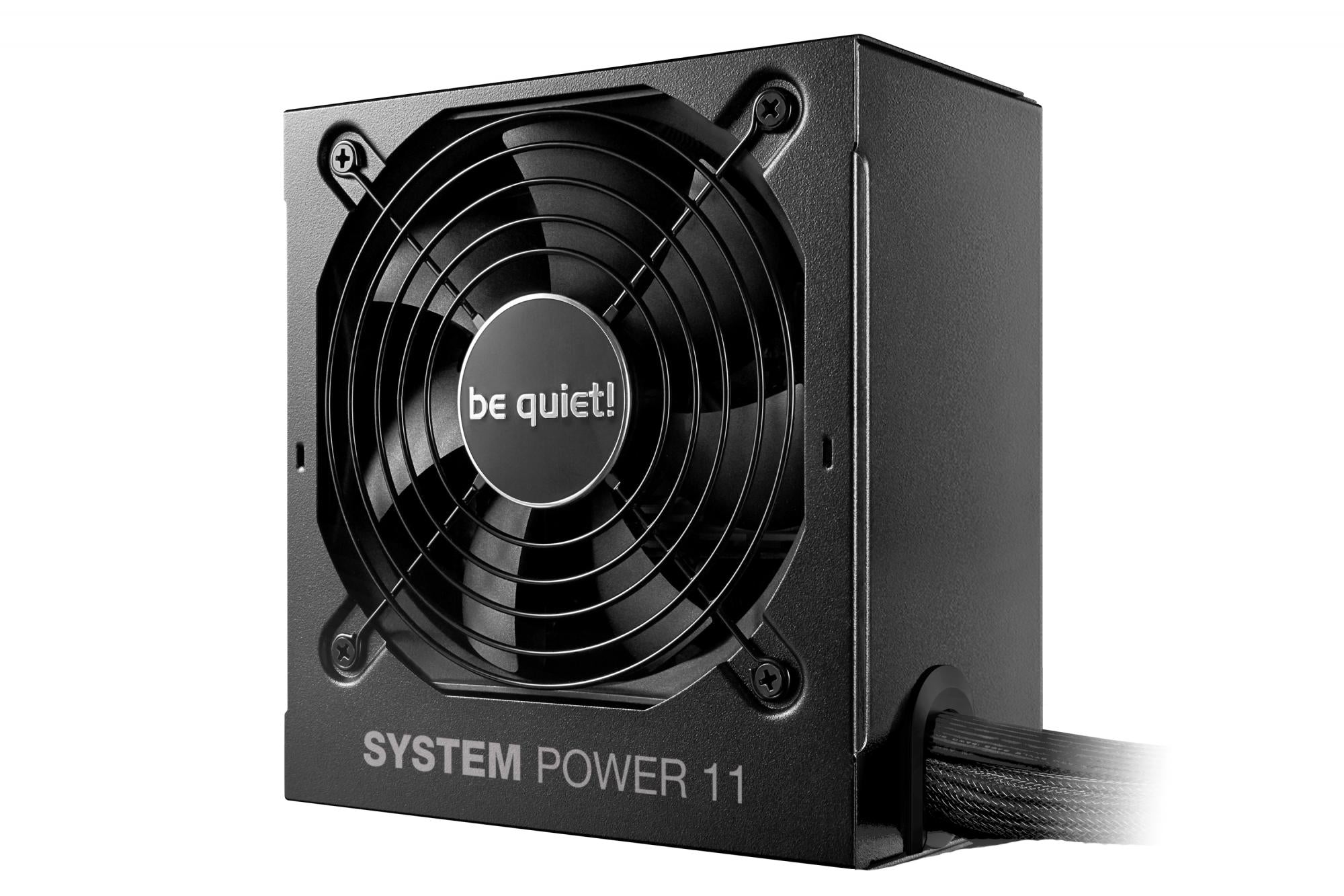 Be Quiet System Power 11 550w Atx3.1 (black, 1x 12-pin High Power Gpu, 2x Pcie, 550 Watts) Psu - Geekd.dk