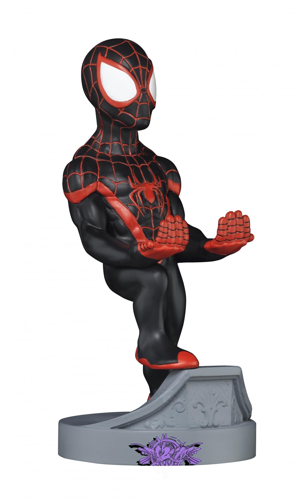 Cable Guys - Miles Morales Spiderman, Full Figure Konsol Tilbehør - Geekd.dk