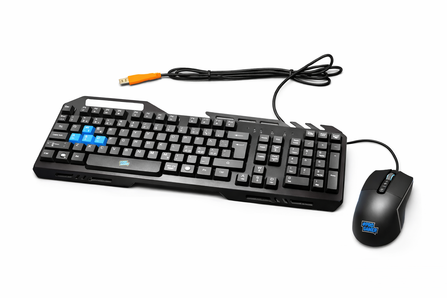 Comkean Bundle Tastatur + Mus  -  Pro Gamer Mus/tastatur Bundle - Geekd.dk