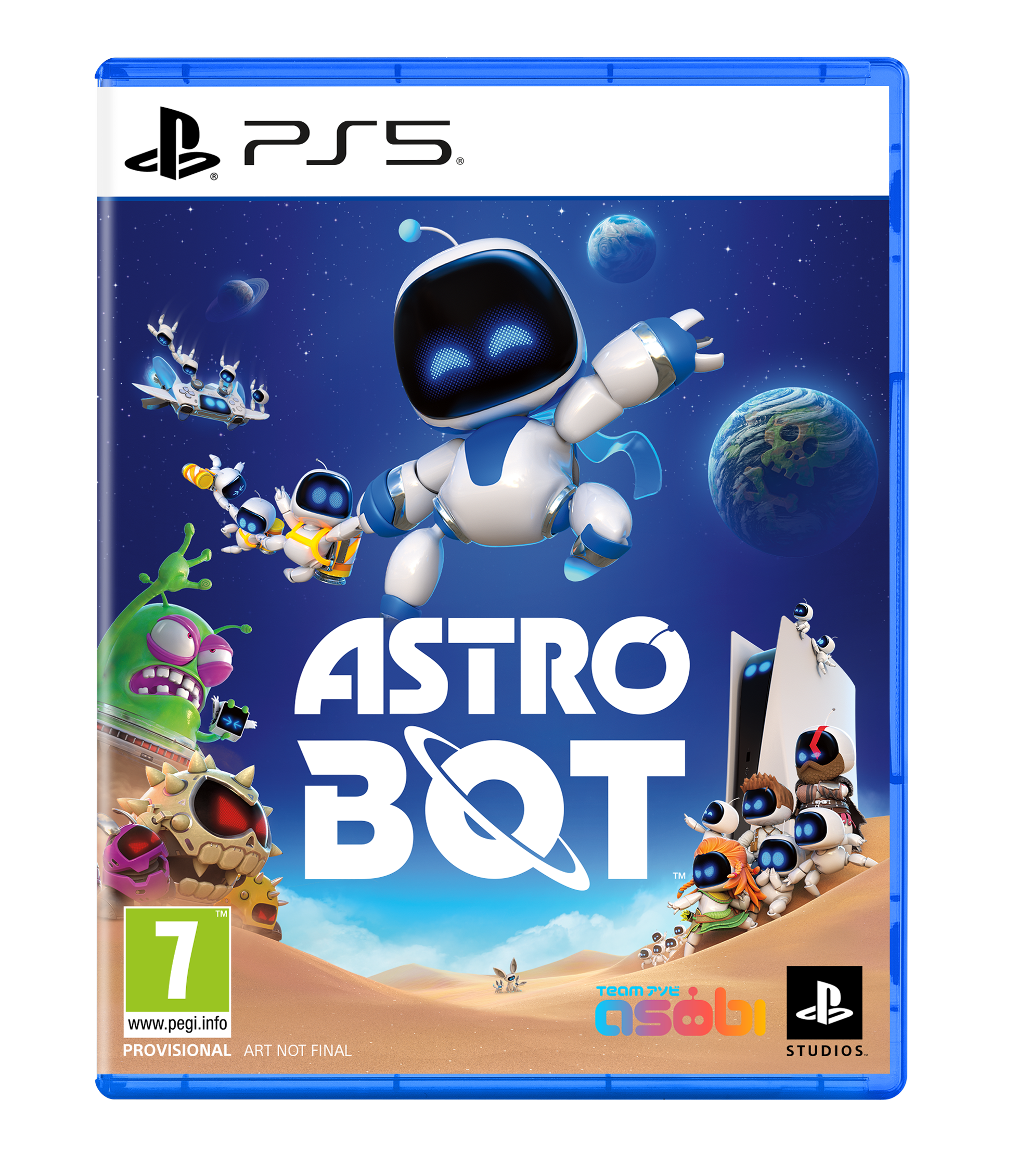 Astro Bot  -  Playstation 5 Ps5 Spil - Geekd.dk