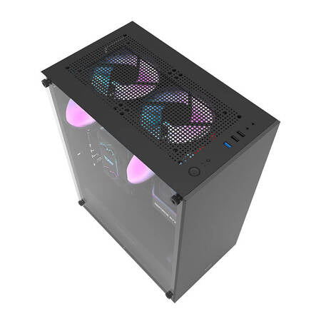 Computer Kabinet Darkflash Dk100 (sort) - Geekd.dk