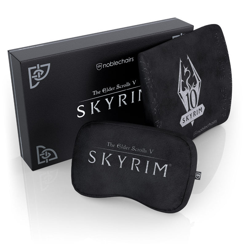 Noblechairs Memory Foam Pudesæt Til Gamerstole- Skyrim Edition Puder - Geekd.dk