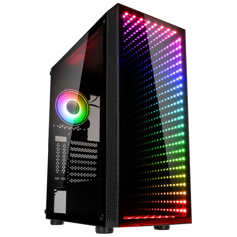 Kolink Void Rift Argb Midi Tower Case - Black Kabinet - Geekd.dk