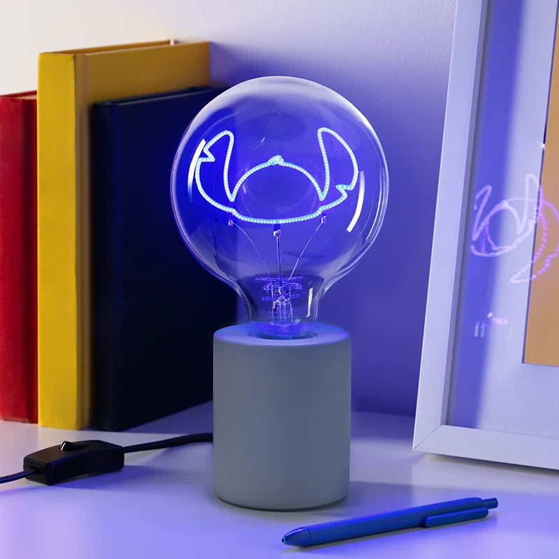 Stitch Led Neon Bulb Lampe - Geekd.dk