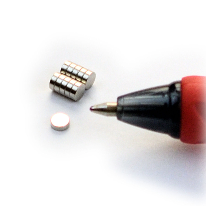 Aciâ¢ Skivemagnet, ø3x1mm, 2n