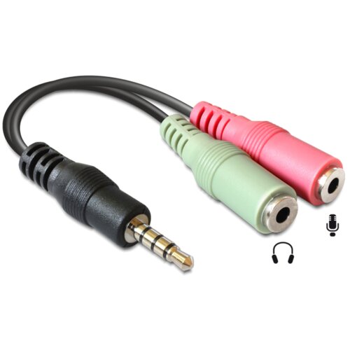 Delock Lyd Adapter 12cm Aux Adapter - Geekd.dk