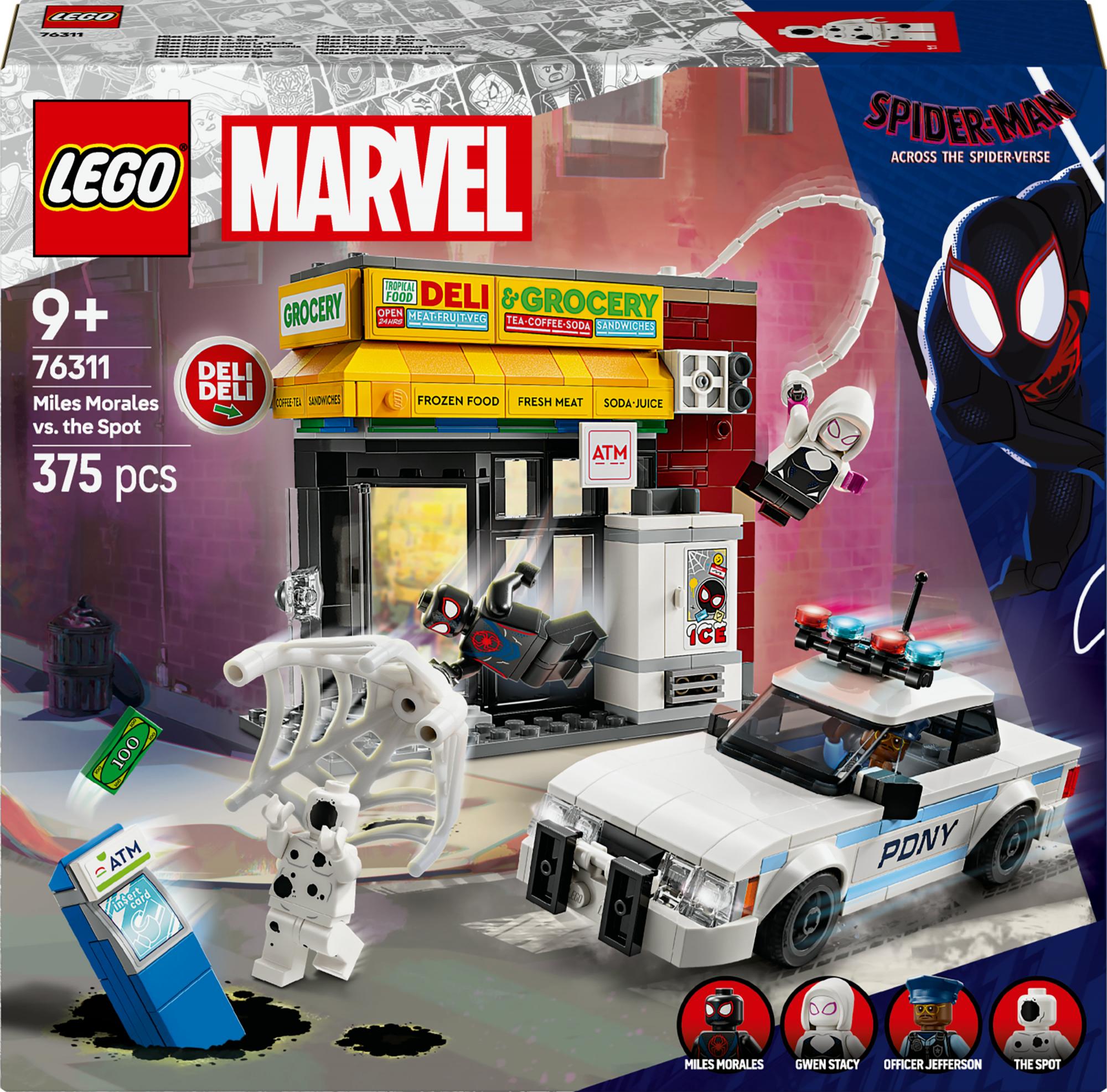 Lego 76311 Marvel Super Heroes Spider-verse: Miles Morales Vs Spot - Geekd.dk
