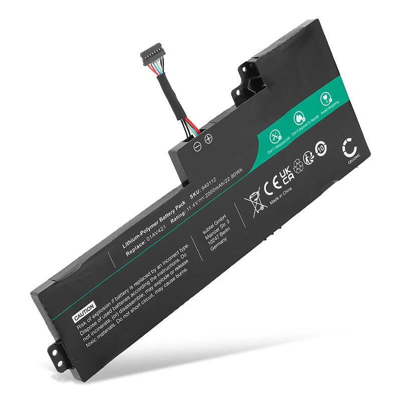 Batteri Til Lenovo Thinkpad T480, T470, T470s, T470p, 01av421