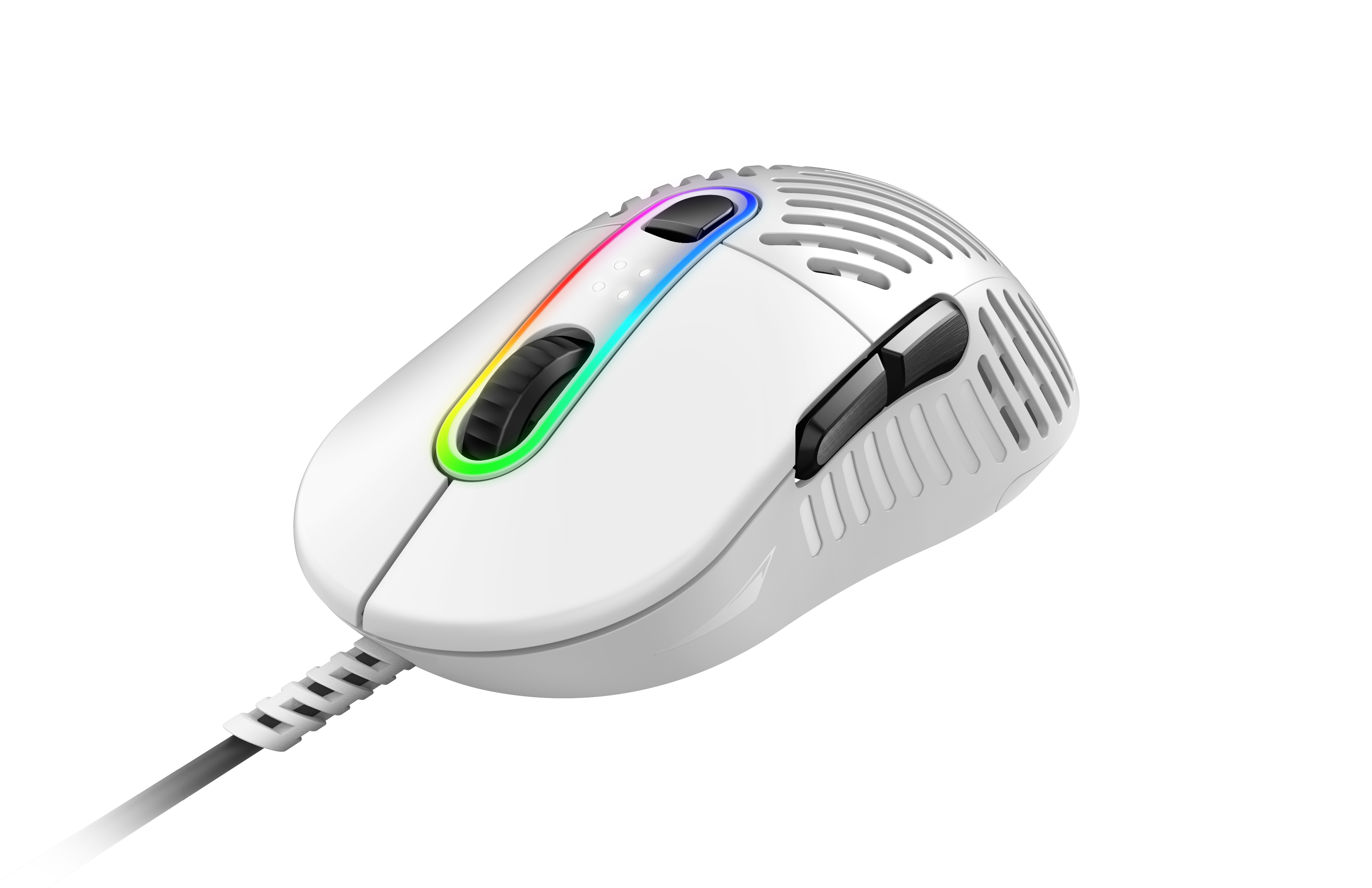 Mountain Makalu 67 - Rgb Gaming Mus - Hvid - Geekd.dk