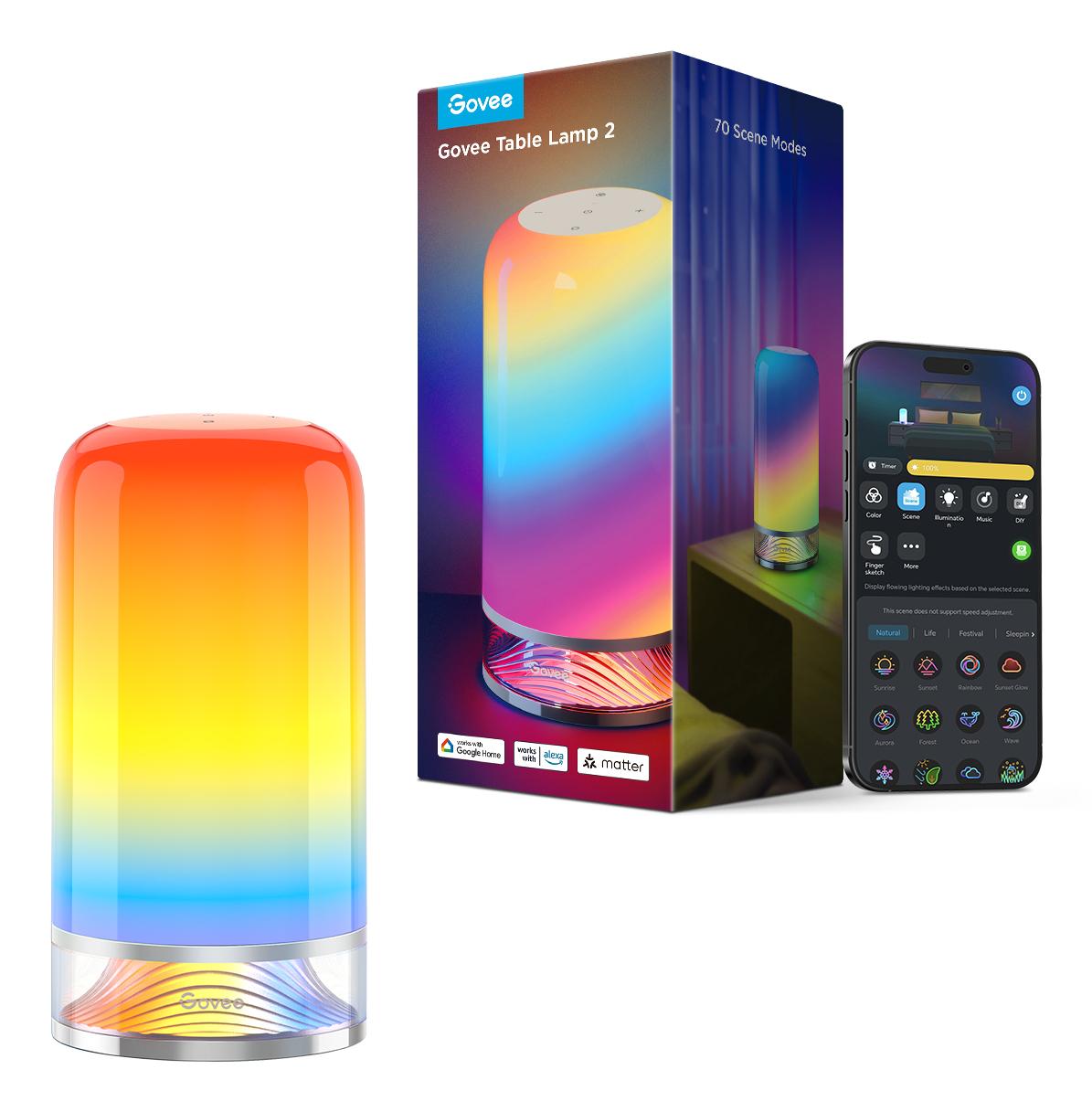 Govee H6022 Intelligent Led Bordlampe Wifi/bluetooth Led Lys - Geekd.dk