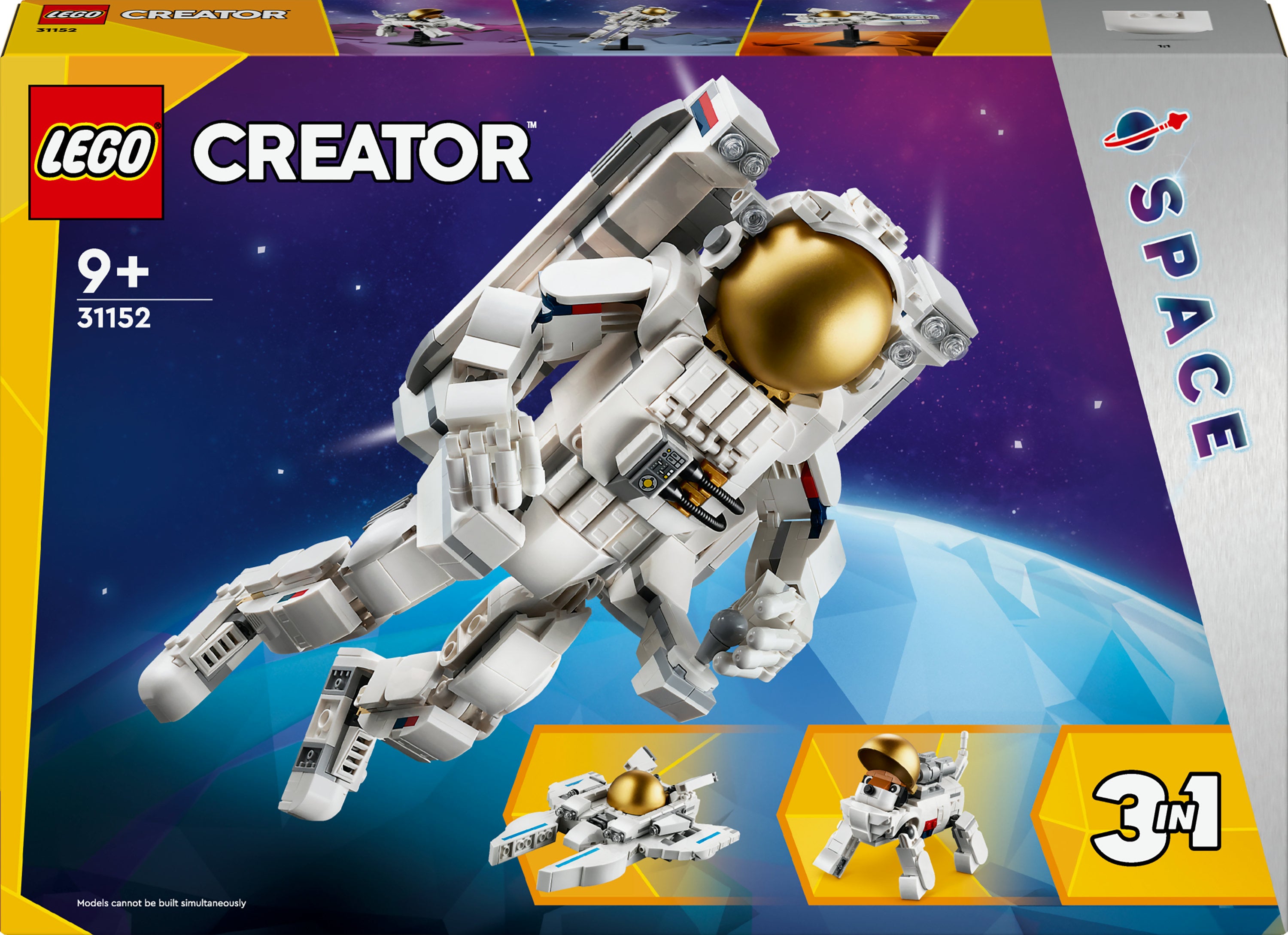 Lego 31152 Creator 3-i-1 Astronaut I Rummet - Geekd.dk