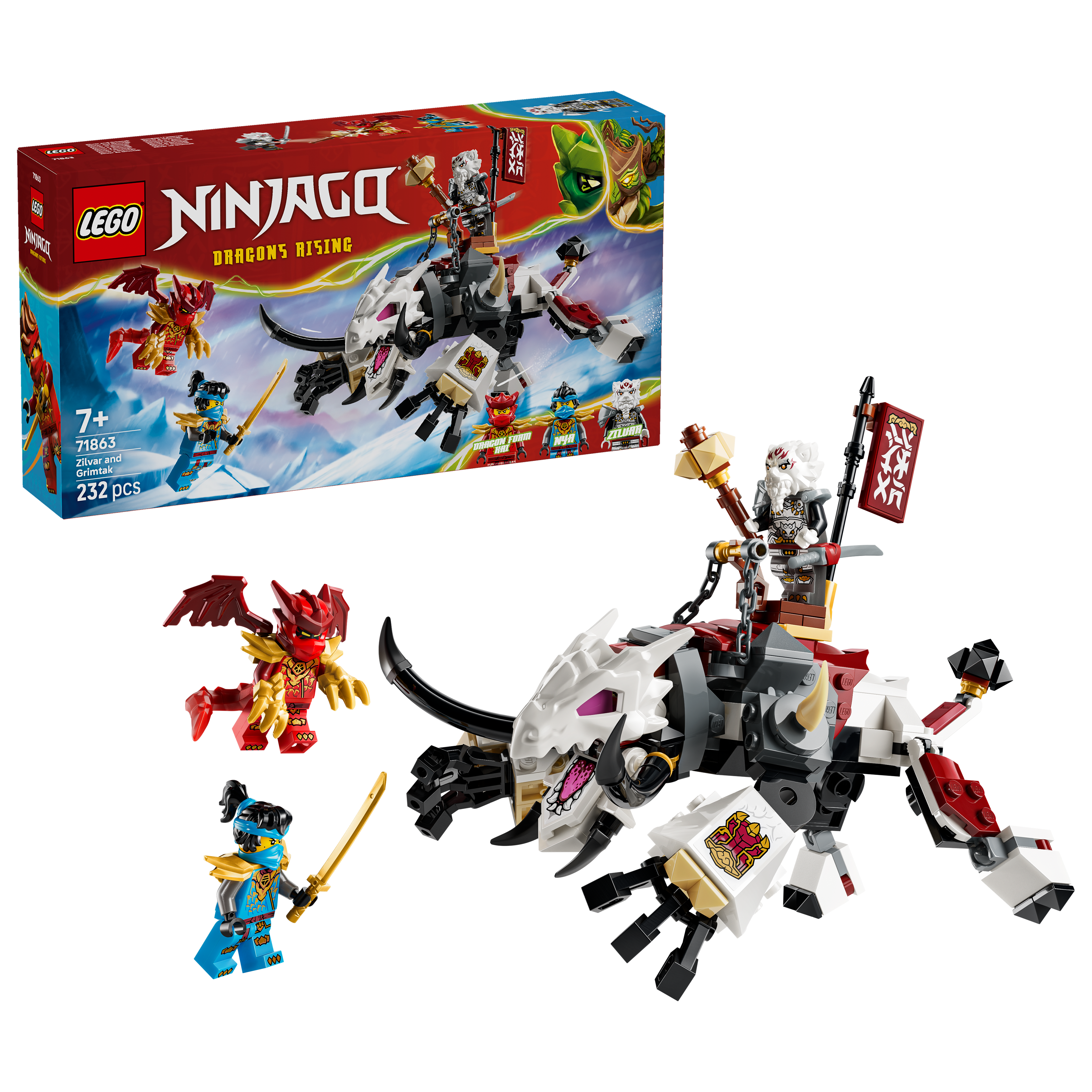 Lego Ninjago Zilvar Og Dragebæstet Grimtak - Geekd.dk