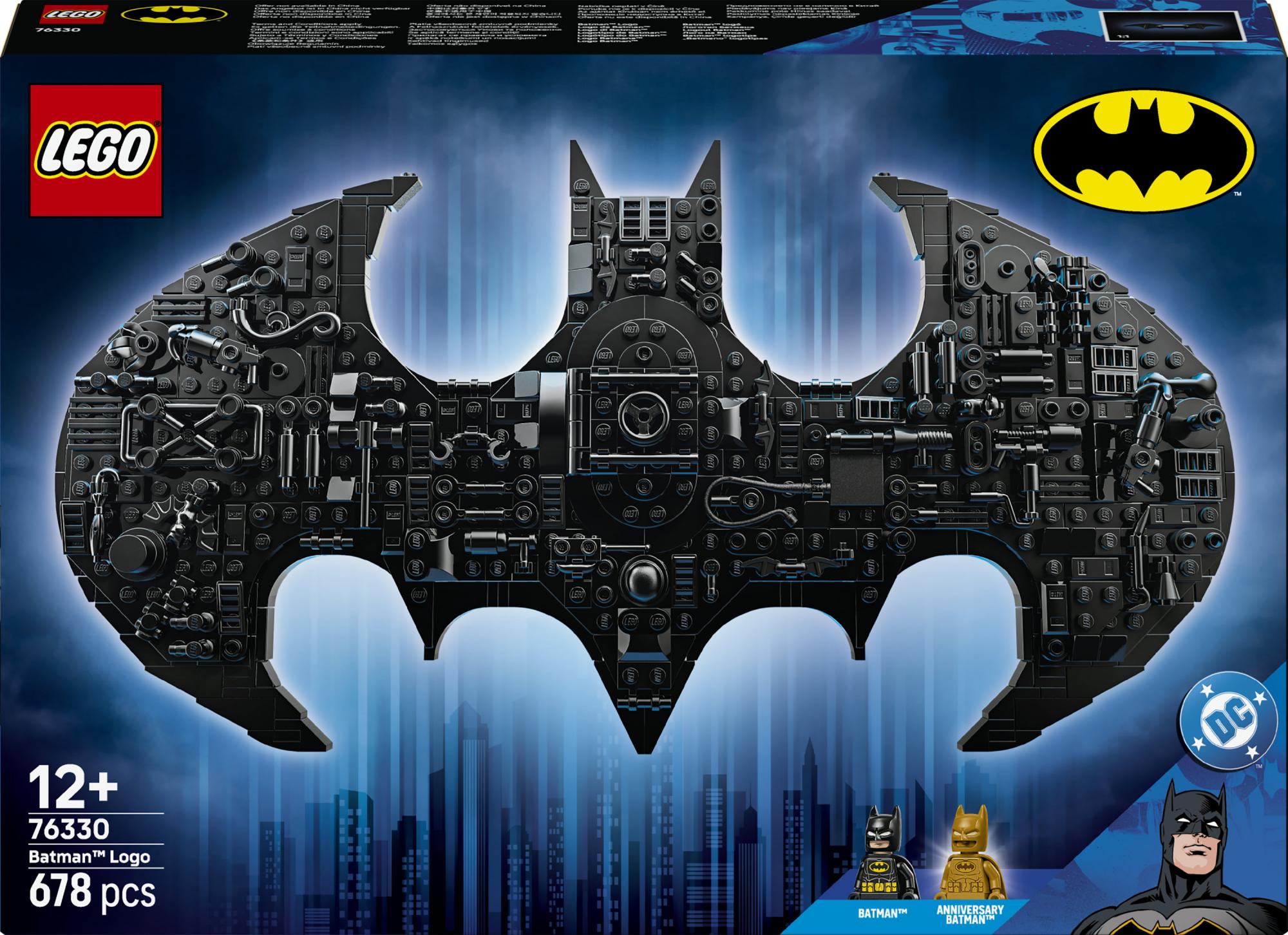 Lego Superhelte  -  Batman Logo Lego Spil - Geekd.dk
