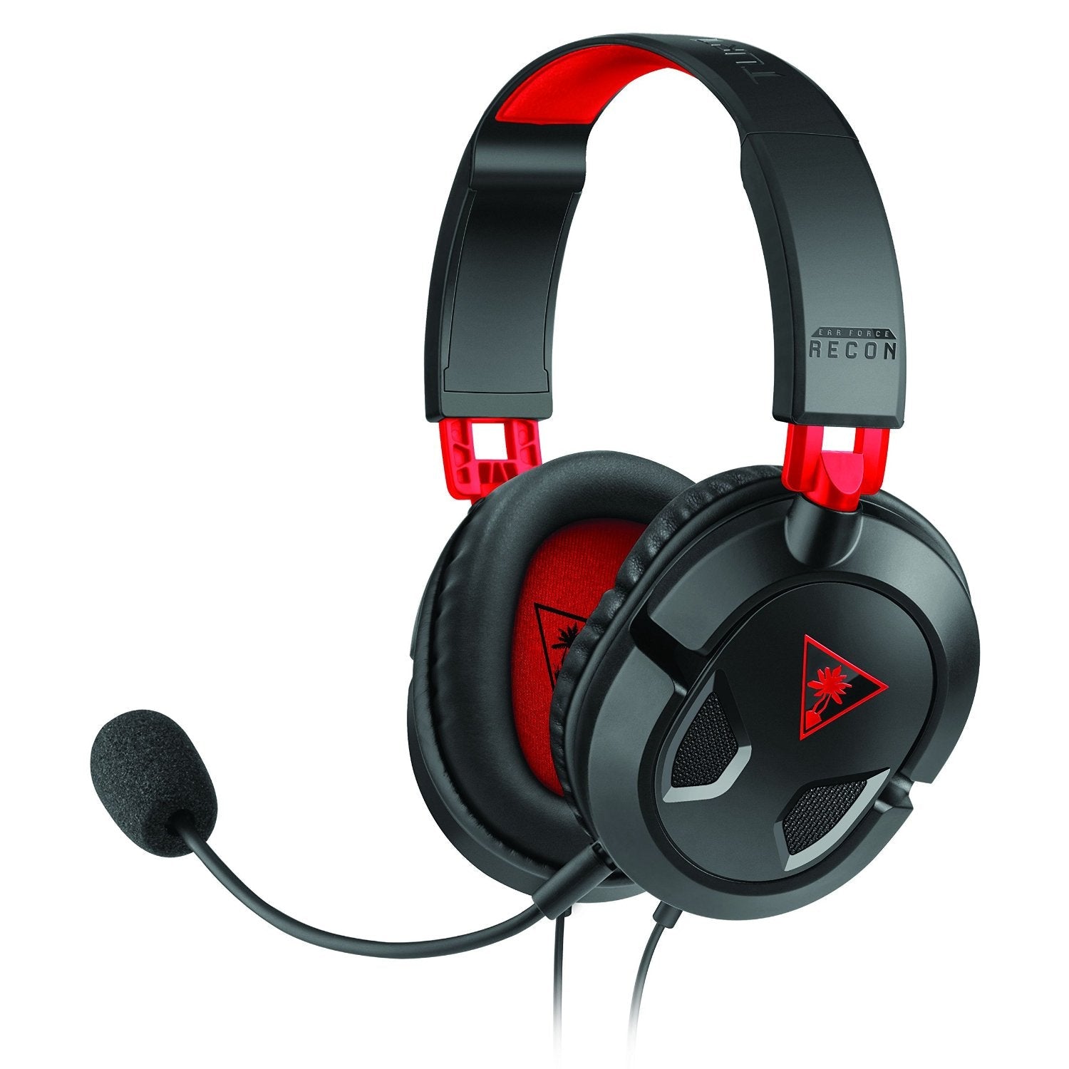 Turtle Beach Recon 50 Kablet Gaming Headset - Sort/rød - Geekd.dk
