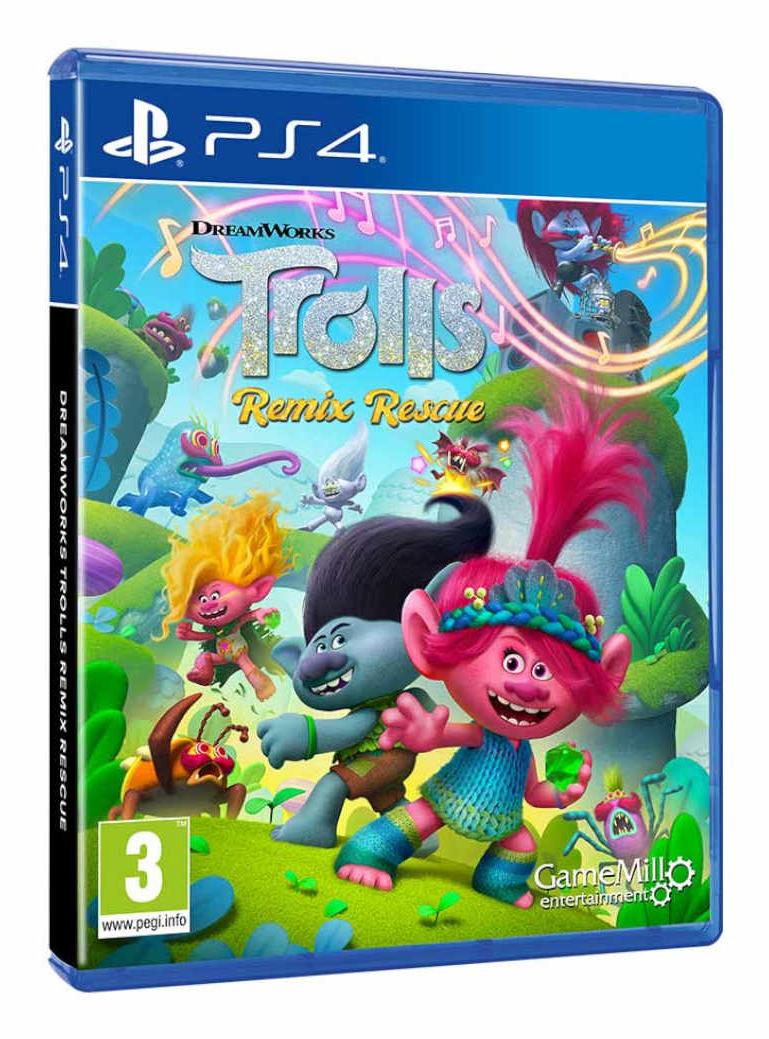 Dreamworks Trolls Remix Rescue Playstation 4 Spil - Geekd.dk