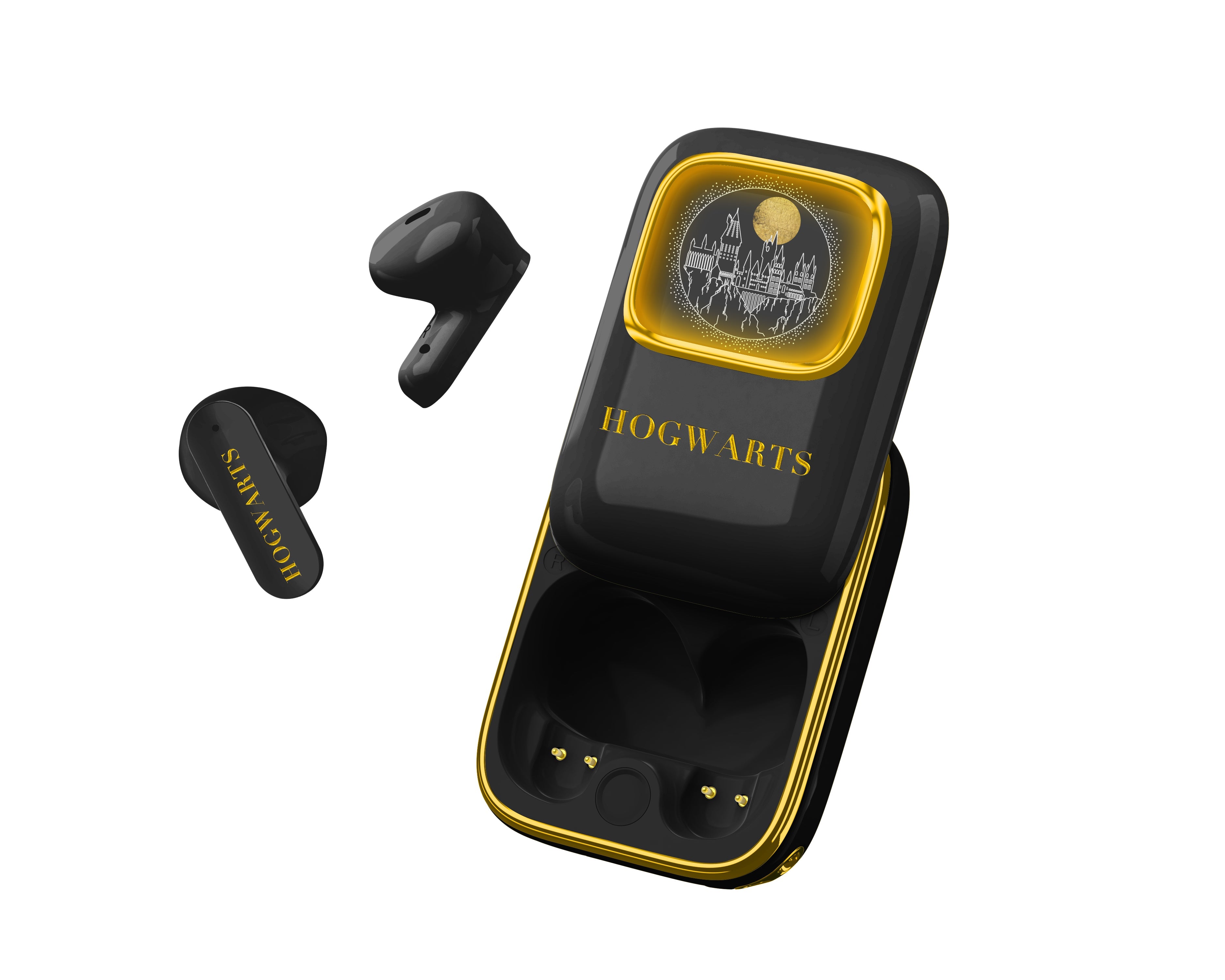 Otl Harry Potter Hogwarts Slide Tws Earphones Headset - Geekd.dk