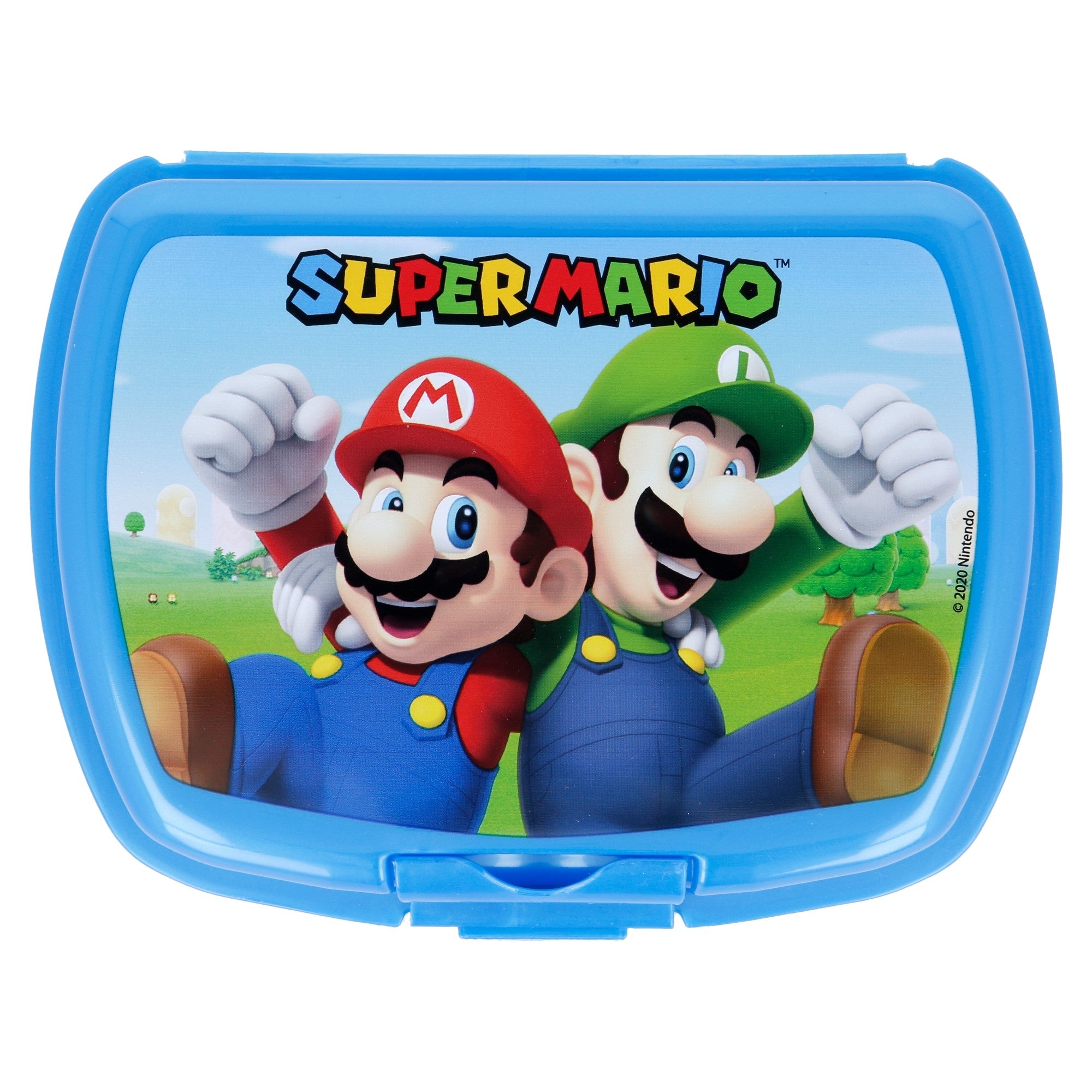 Super Mario - Madkasse - Blå - Geekd.dk