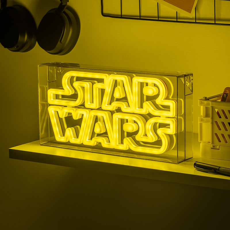 Paladone Star Wars Samleobjekt Med Lys - Hvid Lampe - Geekd.dk