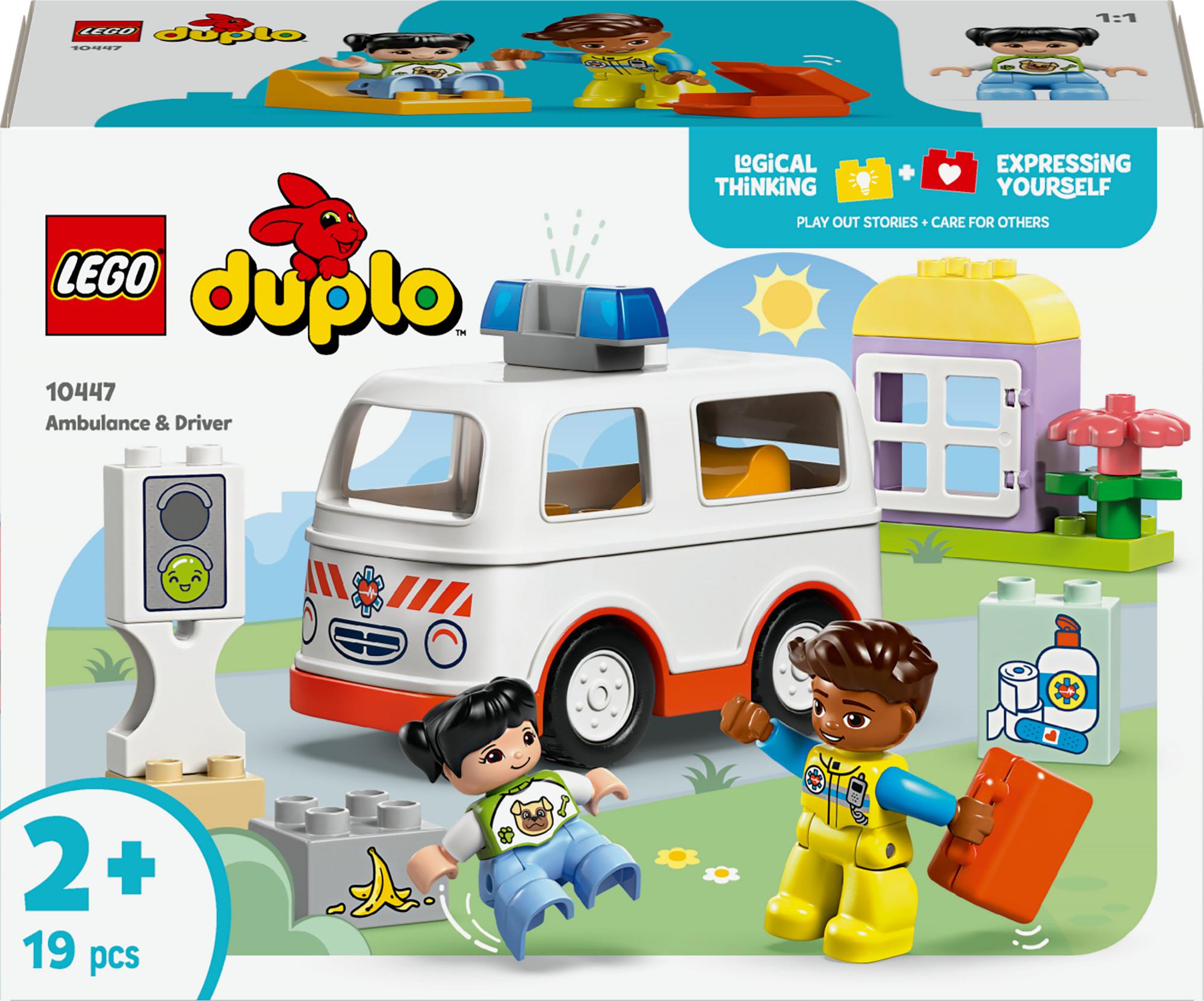 Lego 10447 Duplo Town Ambulance With Driver - Geekd.dk