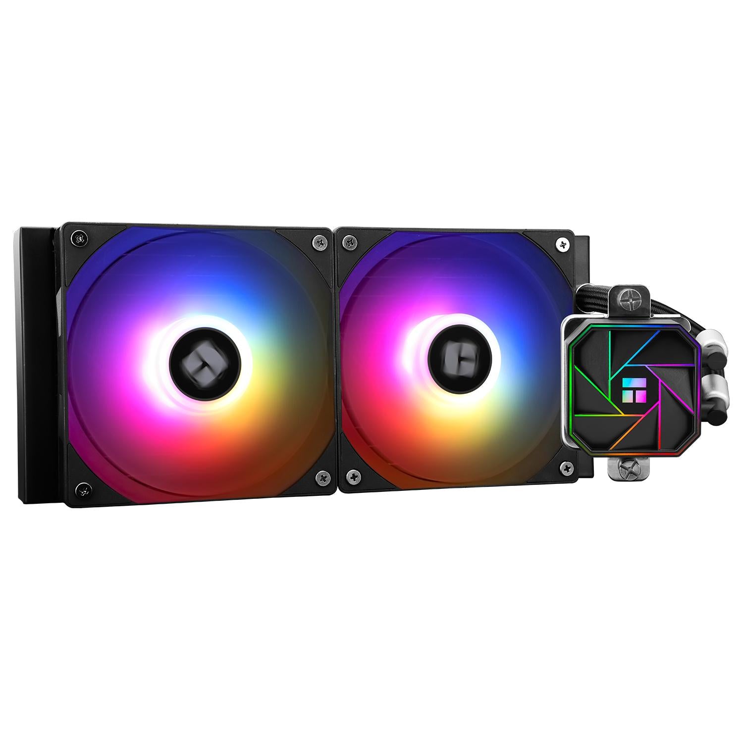 Thermalright Aqua Elite 240 V3 Black Argb - Aio, 240mm Vandkøling - Geekd.dk