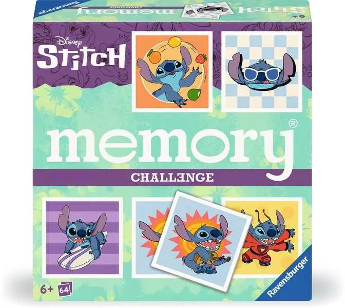 Ravensburger Disney Stitch Challenge Memory Brætspil - Geekd.dk