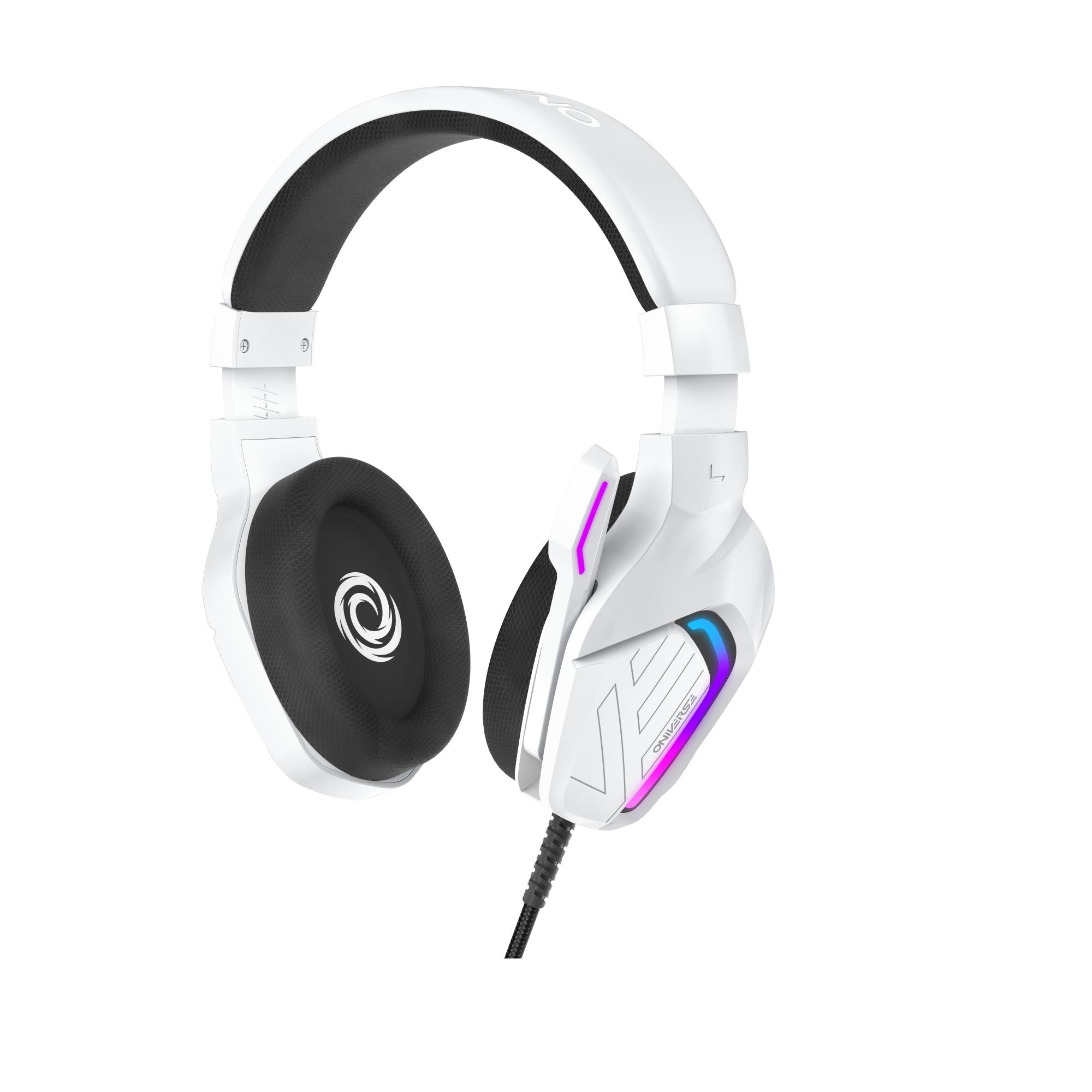 Oniverse Gaming Headset Meteor - Frost White Konsol Tilbehør - Geekd.dk