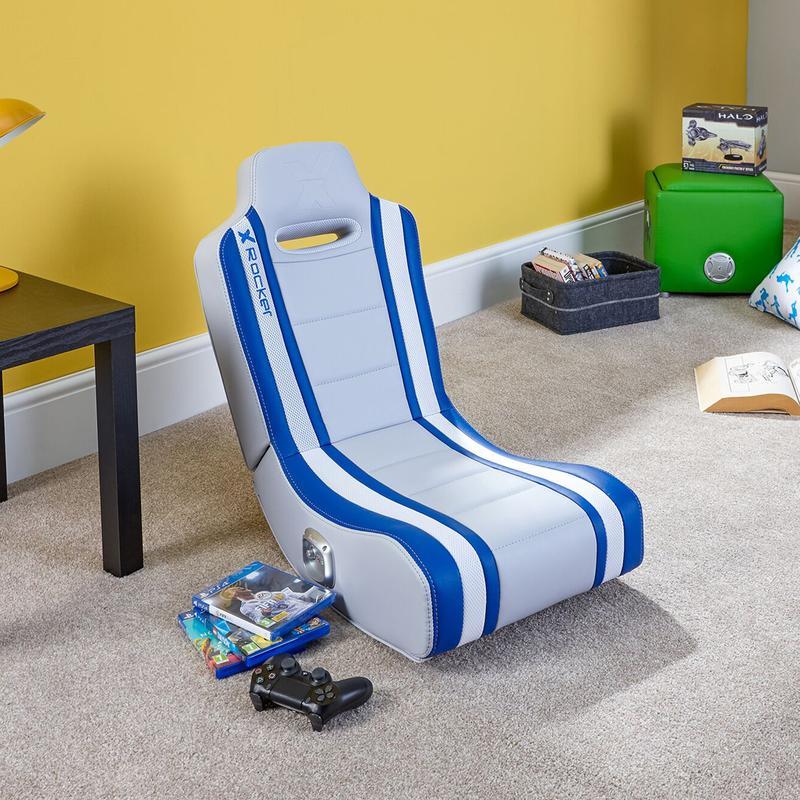 Xrocker Shadow 2.0 Floor Rocker - Blue Stol - Geekd.dk