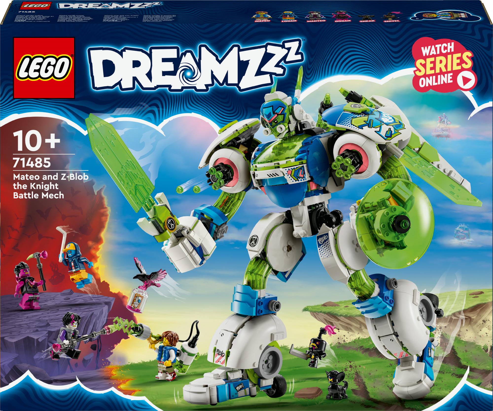 Lego 71485 Dreamzzz Mateo And Z-blob The Knight Mech - Geekd.dk