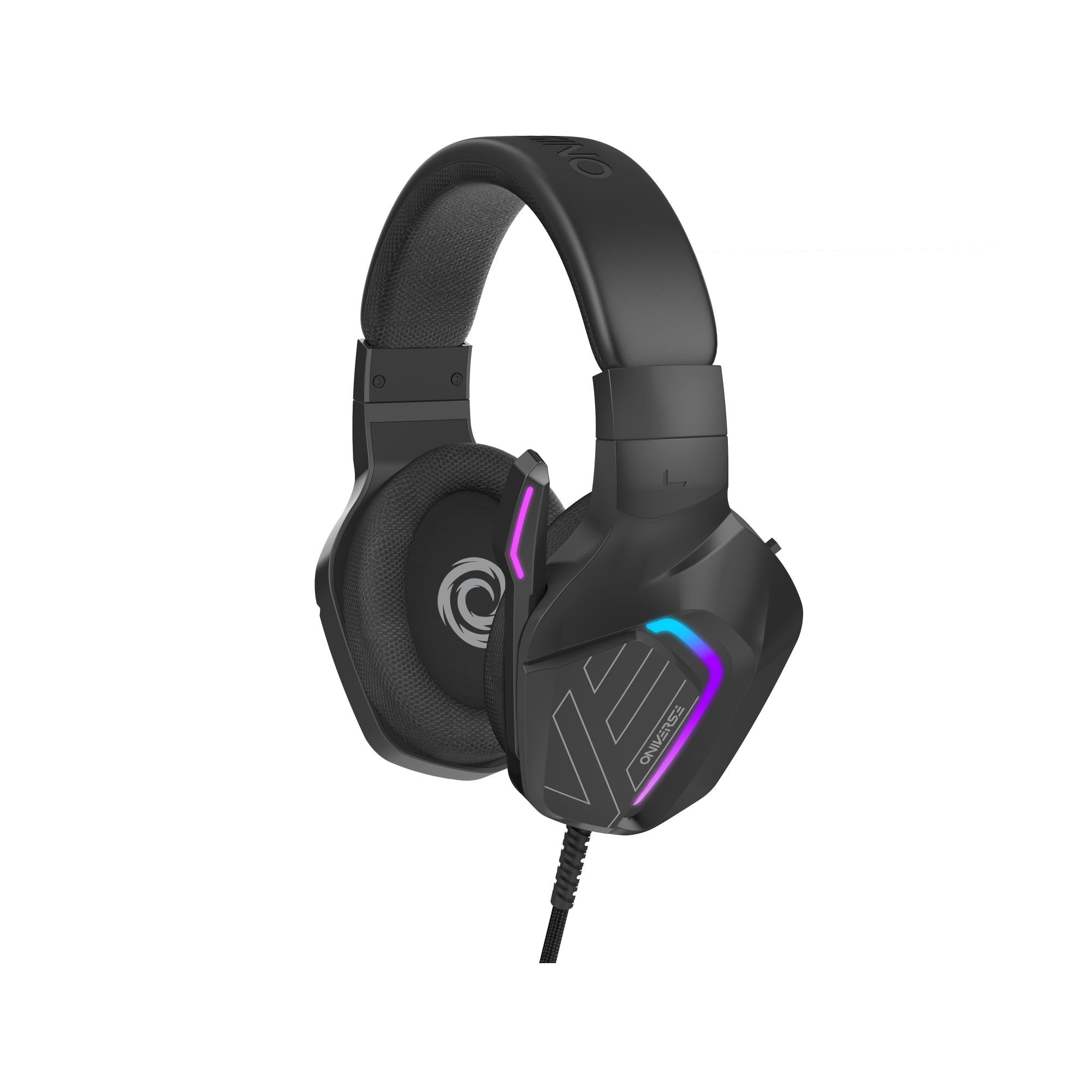 Oniverse Gaming Headset Meteor - Carbon Black Konsol Tilbehør - Geekd.dk