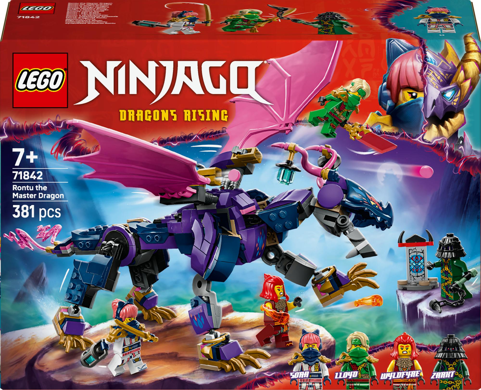 Lego 71842 Ninjago Rontu The Master Dragon - Geekd.dk