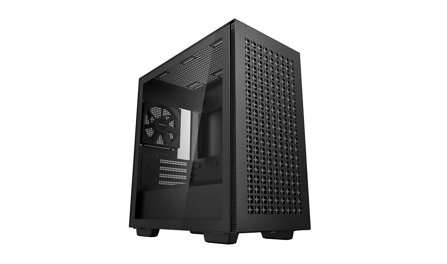 Deepcool Ch370 Micro-atx Case, Black Kabinet - Geekd.dk
