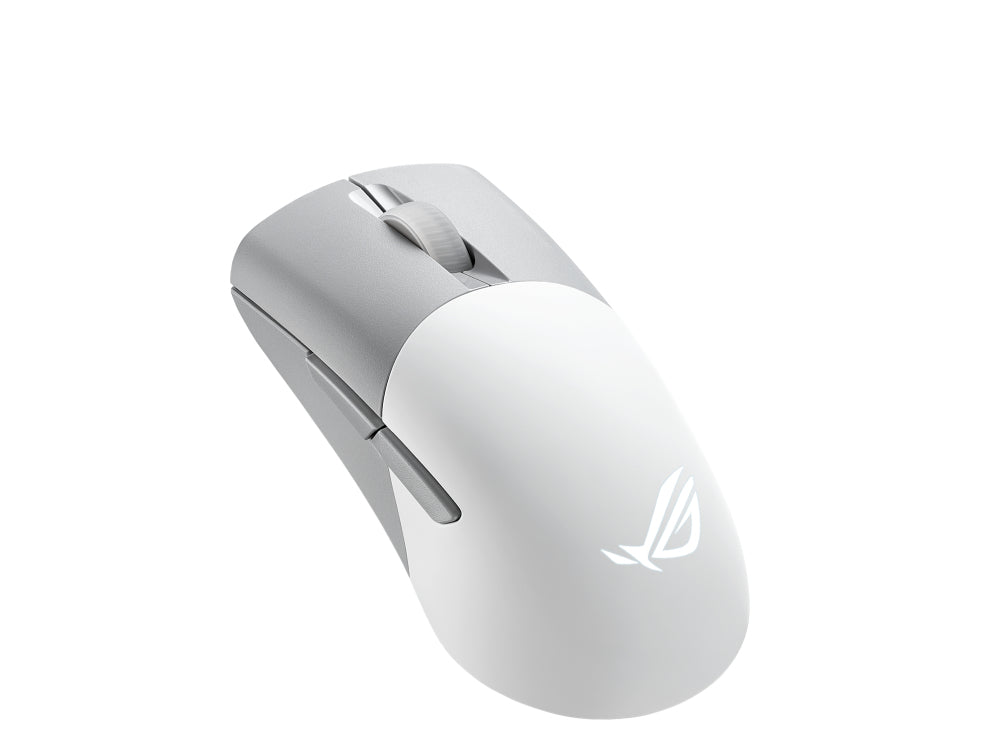 Asus Rog Keris Wireless Aimpoint Moonlight White Gaming Mouse Mus - Geekd.dk