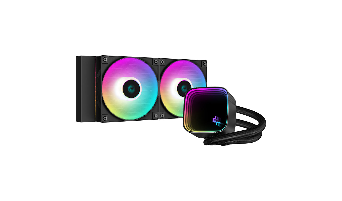 Deepcool Infinity Series Ls520 Se Processors Flydende Kølesystem 1-pack Sort 120 Mm Cpu Køler - Geekd.dk