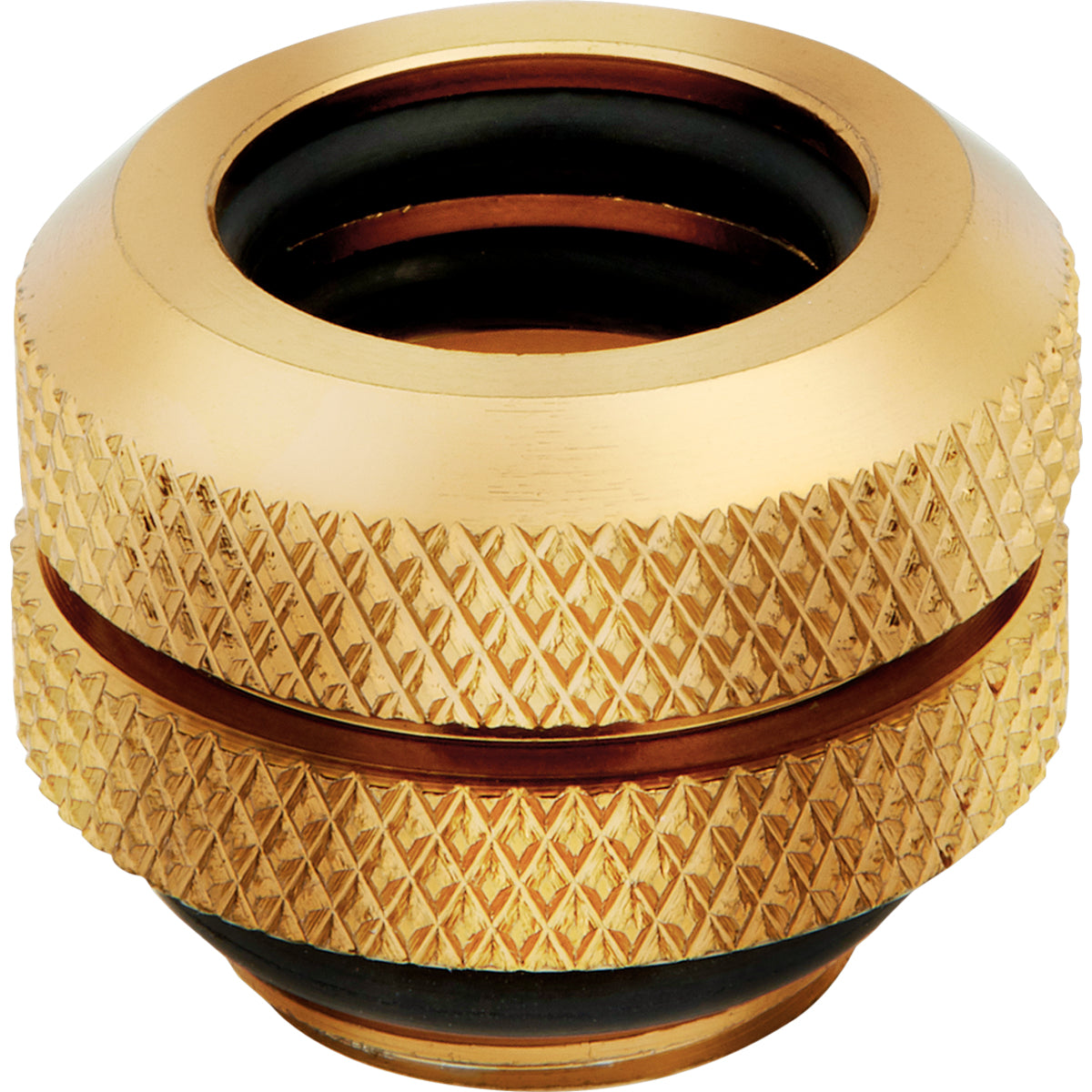 Corsair Hydro X Series Xf Hardline 12mm Od Fitting Kølevæske System Tilpasning 4-pack Guld Vandkøling - Geekd.dk