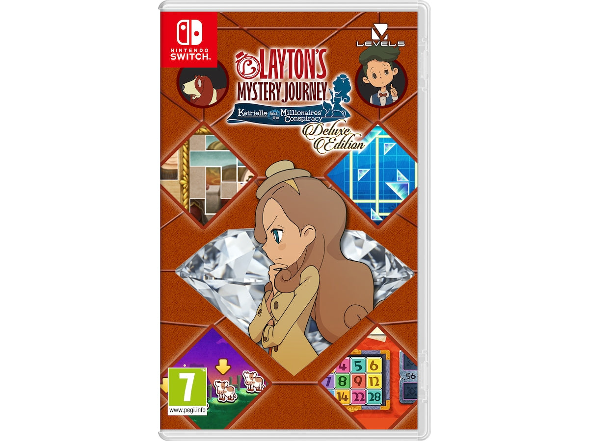 Layton's Mystery Journey: Katrielle And The Millionairesâ Co Nintendo Switch Spil - Geekd.dk