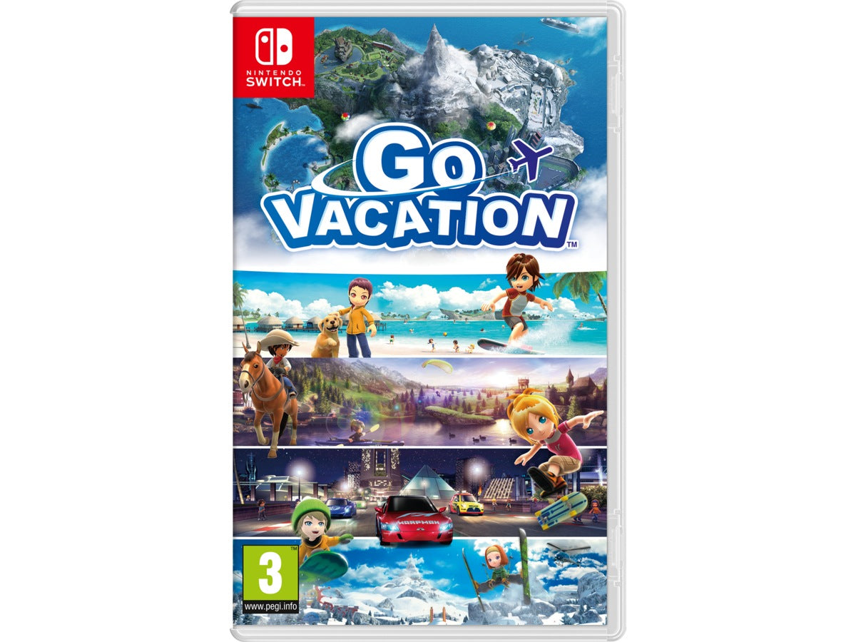 Go Vacation (ukv) Nintendo Switch Spil - Geekd.dk