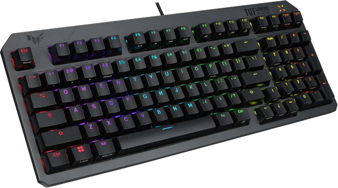 Asus Tuf K3 Gen Ii (ra07) Gaming Keyboard Tastatur - Geekd.dk