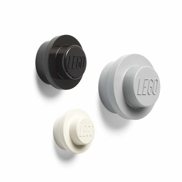 Room Copenhagen Lego Wall Bracket White, Black, Grey 40161733 Opbevaringskasse - Geekd.dk