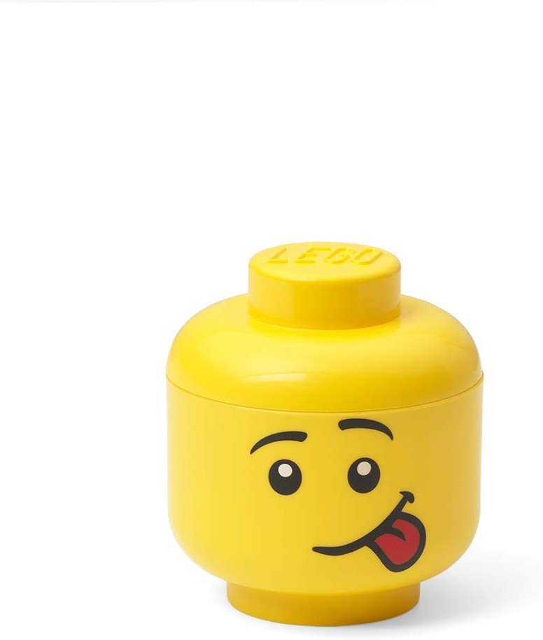 Room Copenhagen Lego Storage Head "silly", Mini 40331726 Opbevaringskasse - Geekd.dk