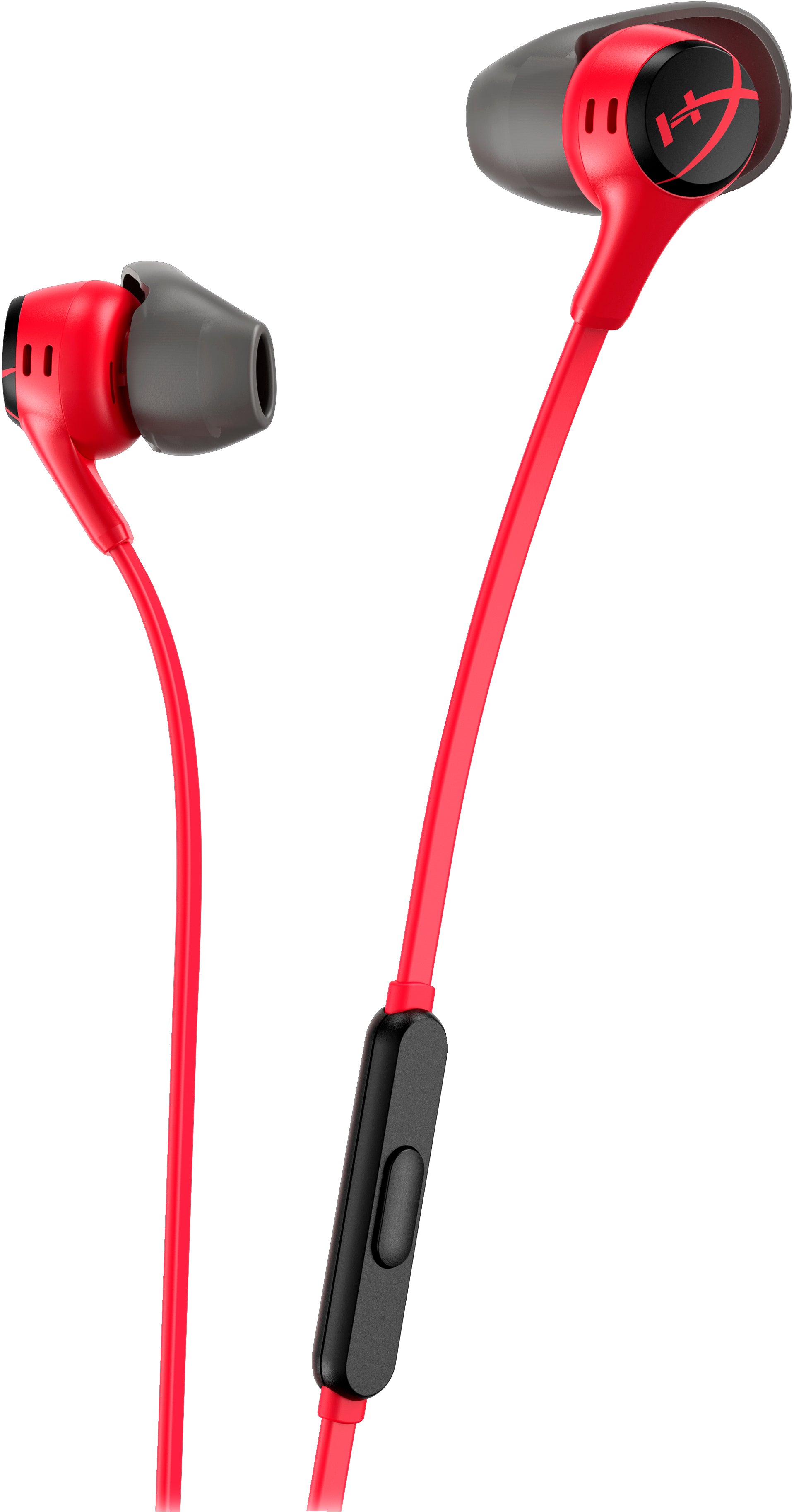Hyperx Cloud Earbuds Ii Kabling øreproptelefoner Sort Rød Headset - Geekd.dk