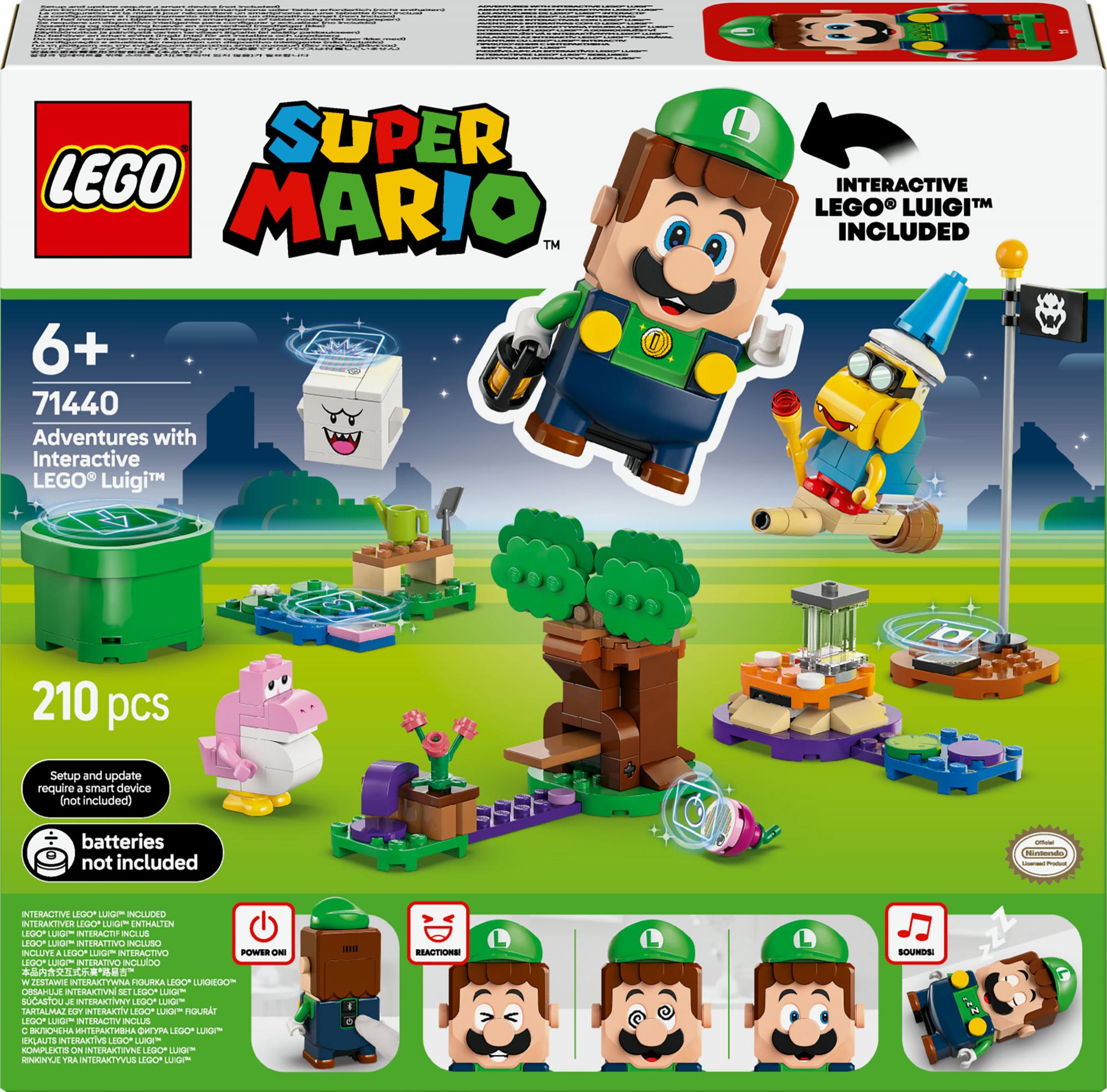 Lego 71440 Super Mario Adventures With Interactive Lego Luigi - Geekd.dk