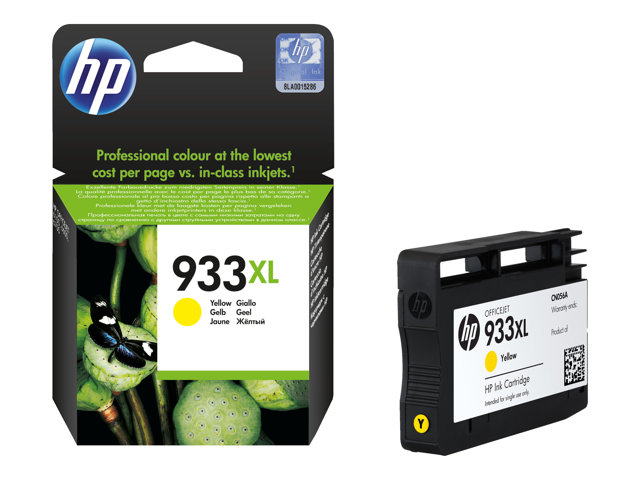 Hp 933xl Gul Blækpatron Cn056ae