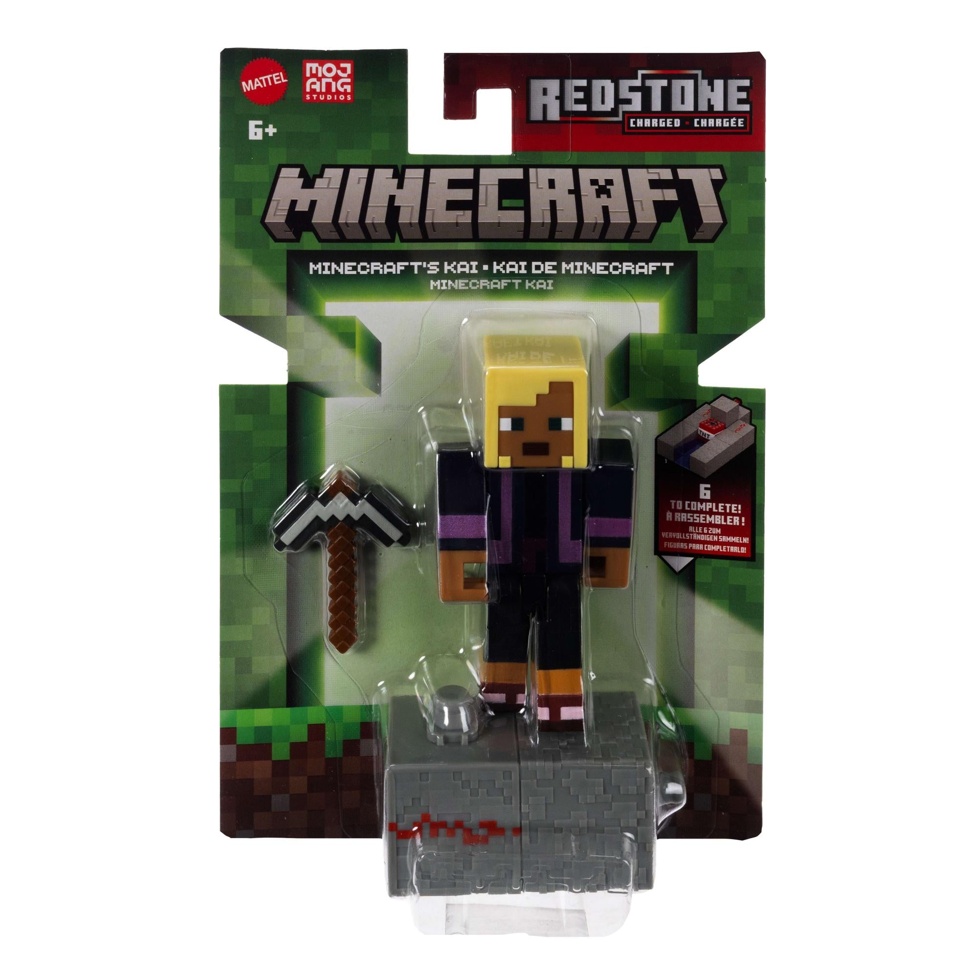 Minecraft Biome Builds Redstone Charged Kai  -  Figur Legetøj - Geekd.dk