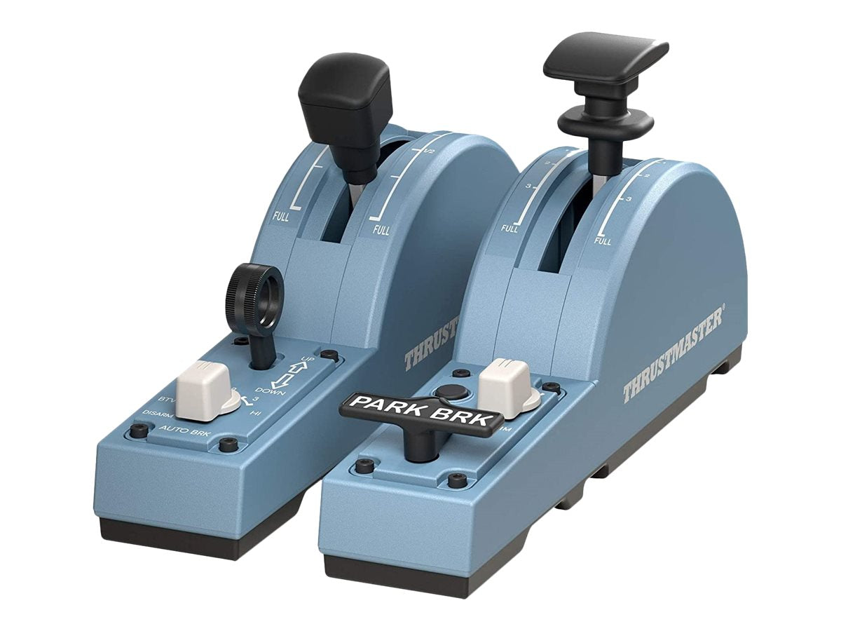 Thrustmaster Tca Quadrant Add-on Airbus Edition Throttle Add-on Set Pc Flight Throttle - Geekd.dk