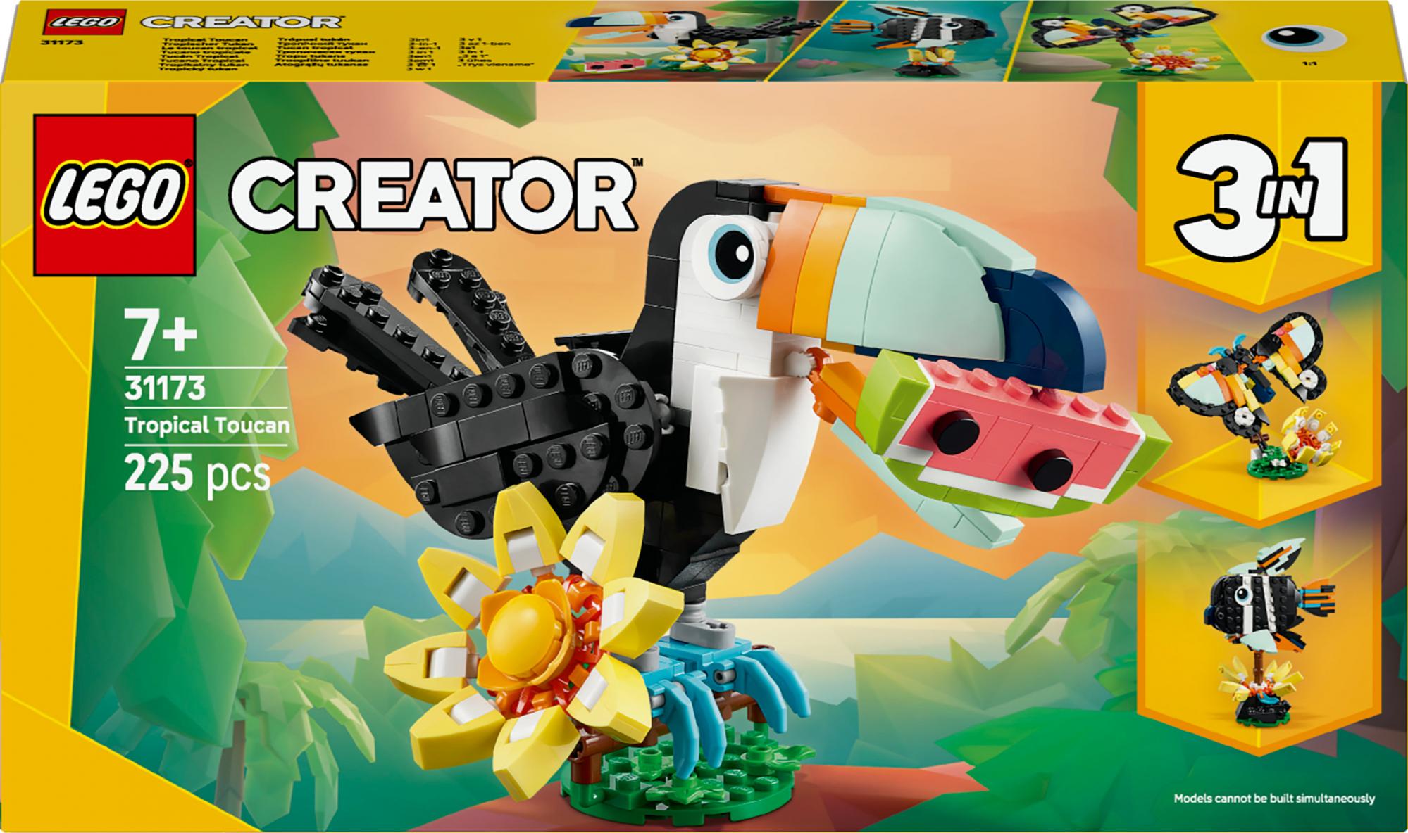 Lego Creator  -  Vilde Dyr: Tropisk Tukan - Geekd.dk