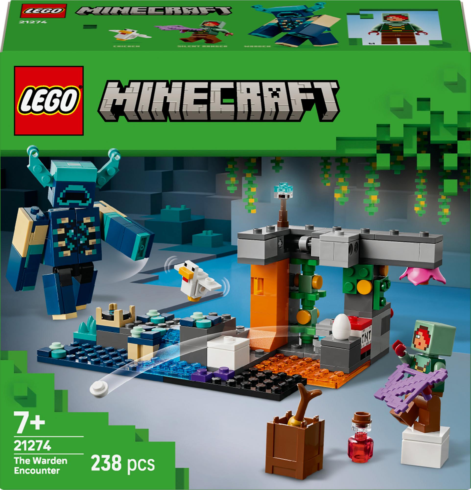 Lego - Minecraft - The Warden Encounter (21274) - Geekd.dk