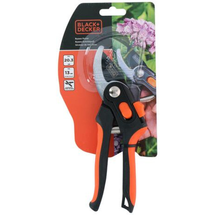 Black & Decker Beskærersaks  20,3 Cm Med 13 Mm Skærekapacitet