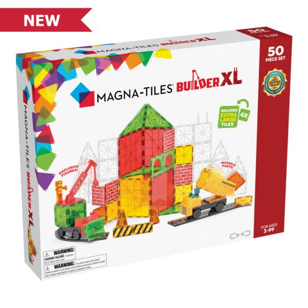Magna-tiles Builder Xl  -  Magnetisk Byggesæt - Geekd.dk
