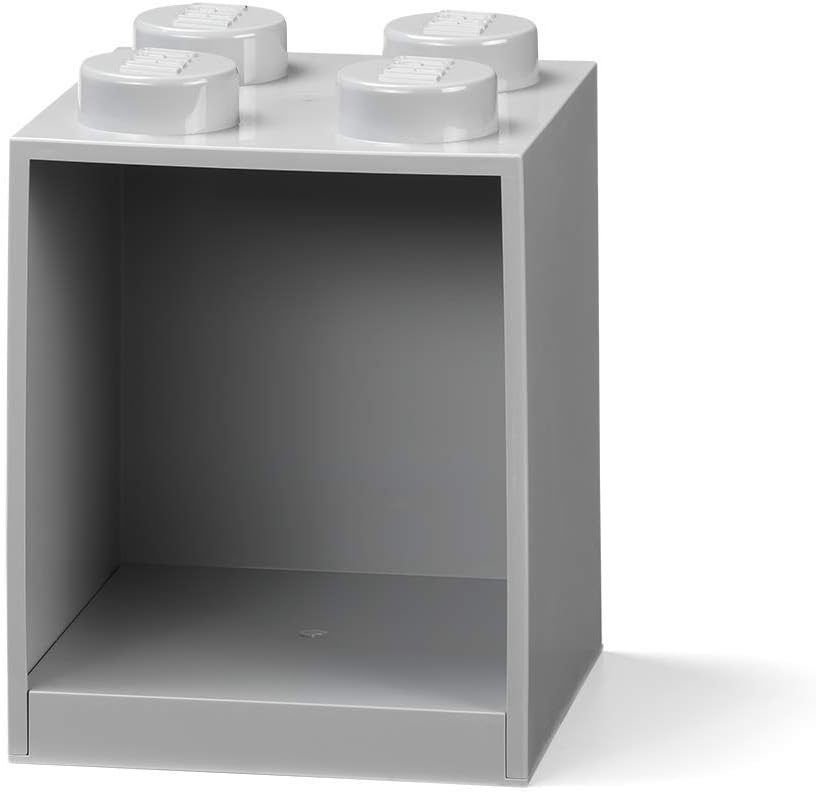 Legoâ® Reolklods 4 - Lysegrå Opbevaringskasse - Geekd.dk