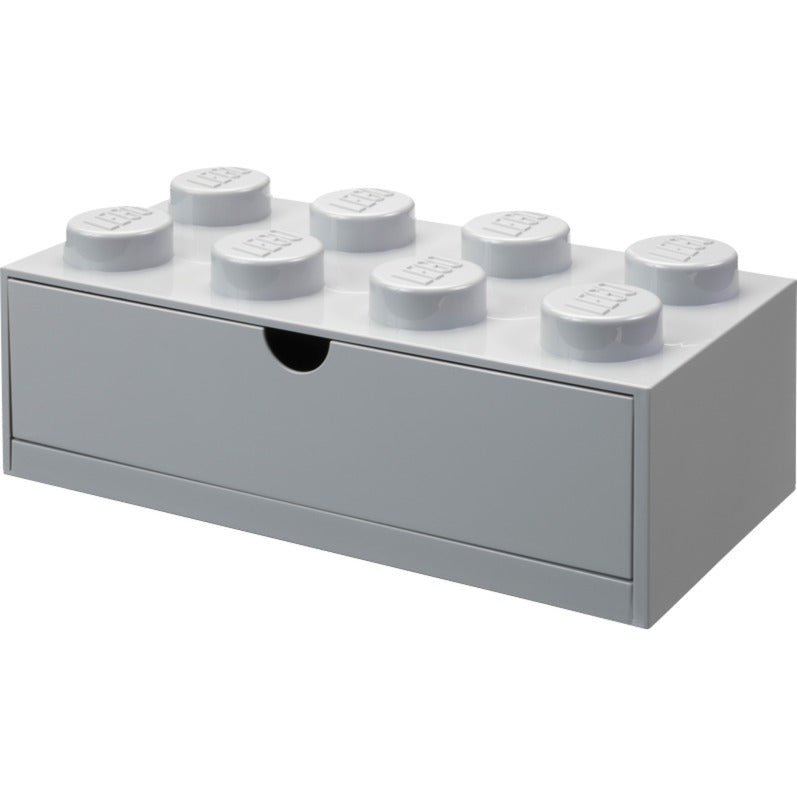Room Copenhagen Lego Desk Drawer 8 , Storage Box (grey, Knobs) Opbevaringskasse - Geekd.dk